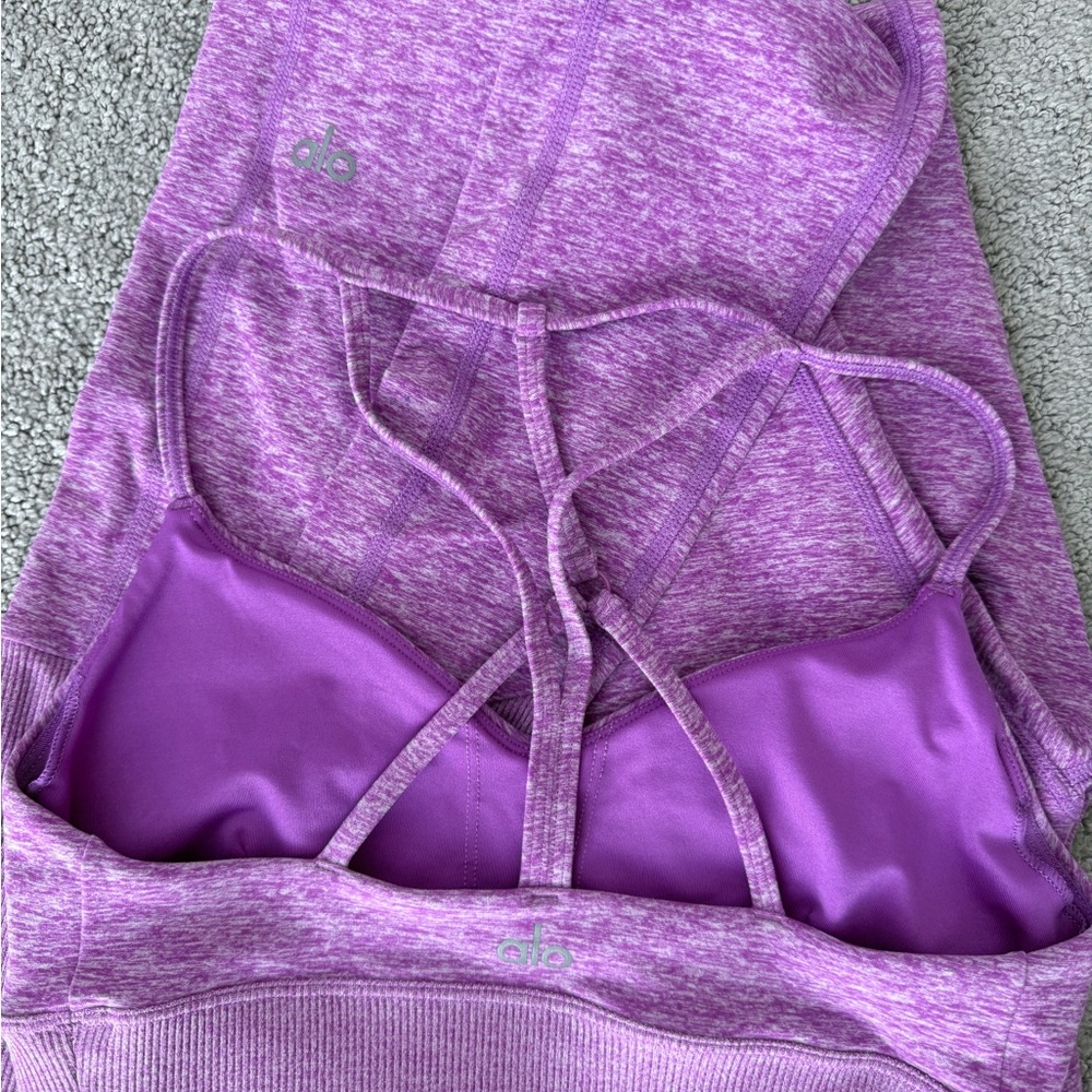 Alo Yoga and Lululemon bundle leggings & bra tops - Picture 2 of 3